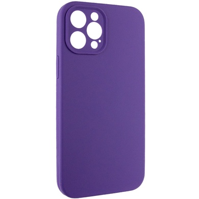 Чохол Silicone Case Full Camera Protective (AA) NO LOGO для Apple iPhone 15 Pro (6.1"), Фіолетовий / Amethyst
