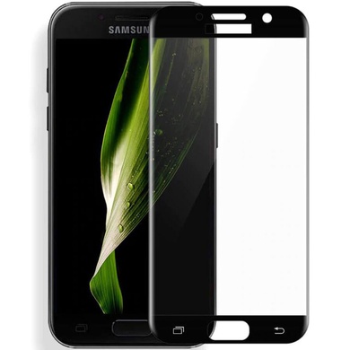 Захисне кольорове 3D скло Mocoson (full glue) для Samsung G935F Galaxy S7 Edge, Чорний