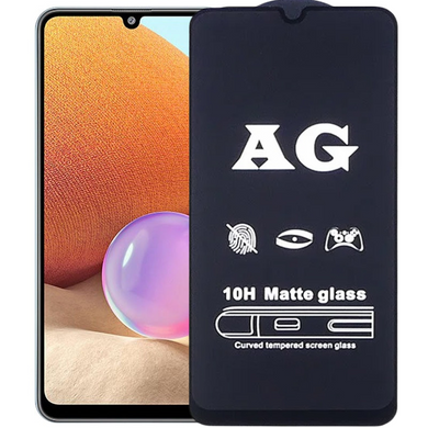 Защитное стекло 2.5D CP+ (full glue) Matte для Samsung Galaxy A13 4G / A23 4G Черный