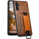 Шкіряний чохол Wallet case and straps для Samsung Galaxy A14 4G/5G, Коричневый / Brown