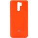 Чехол Silicone Cover My Color Full Protective (A) для Xiaomi Redmi 9 Оранжевый / Neon Orange
