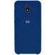 Чехол Silicone Cover (AA) для Xiaomi Redmi 8a Синий / Navy Blue