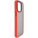 TPU+PC чехол Metal Buttons для Apple iPhone 14 Pro (6.1") Красный