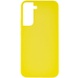 Чохол Silicone Cover Lakshmi (AAA) для Samsung Galaxy S22, Жовтий / Yellow
