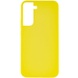 Чехол Silicone Cover Lakshmi (AAA) для Samsung Galaxy S22 Желтый / Yellow