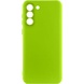 Чохол Silicone Cover Lakshmi Full Camera (A) для Samsung Galaxy S22, Салатовый / Neon green