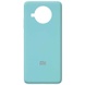 Чехол Silicone Cover Full Protective (AA) для Xiaomi Mi 10T Lite / Redmi Note 9 Pro 5G Бирюзовый / Ice Blue
