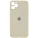Чехол Silicone Case Square Full Camera Protective (AA) для Apple iPhone 11 Pro (5.8") Бежевый / Antigue White