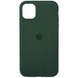 Чехол ALCANTARA Case Full для Apple iPhone 12 Pro Max (6.7") Зеленый