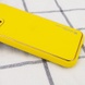 Кожаный чехол Xshield для Apple iPhone 12 (6.1") Желтый / Yellow