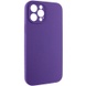 Чехол Silicone Case Full Camera Protective (AA) NO LOGO для Apple iPhone 15 Pro (6.1") Фиолетовый / Amethyst