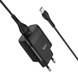 МЗП Hoco C72Q Glorious QC3.0 18W (1USB/3A) + Type-C, Чорний