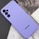 Чохол Silicone Cover Lakshmi Full Camera (AAA) with Logo для Samsung Galaxy A24 4G, Бузковий / Dasheen