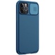 Карбонова накладка Nillkin Camshield (шторка на камеру) для Apple iPhone 13 Pro (6.1 "), Синій / Blue