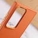 TPU чохол Bonbon Metal Style для Samsung Galaxy S23 Ultra, Оранжевый / Papaya