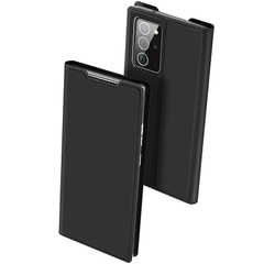 Чехол-книжка Dux Ducis с карманом для визиток для Samsung Galaxy Note 20 Ultra Черный