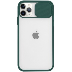 Чохол Camshield mate TPU зі шторкою для камери для Apple iPhone 12 Pro Max (6.7"), Зелений