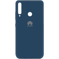 Чехол Silicone Cover My Color Full Protective (A) для Huawei P40 Lite E / Y7p (2020) Синий / Navy blue