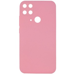 Чохол Silicone Cover Lakshmi Full Camera (AA) для Xiaomi Redmi 10C, Рожевий / Pink