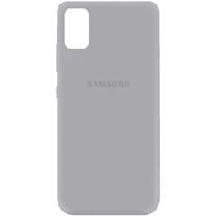Чехол Silicone Cover My Color Full Protective (A) для Samsung Galaxy A41 Серый / Stone