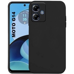 Чехол TPU Epik Black Full Camera для Motorola Moto G14 Черный