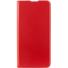 Кожаный чехол книжка GETMAN Elegant (PU) для Motorola Moto E40 Красный