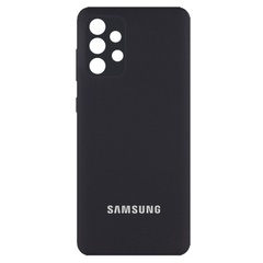 Чохол Silicone Cover Full Camera (AA) для Samsung Galaxy A23 4G, Чорний / Black