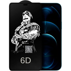 Защитное стекло King Fire 6D для Apple iPhone 12 mini (5.4") (тех.пак) Черный