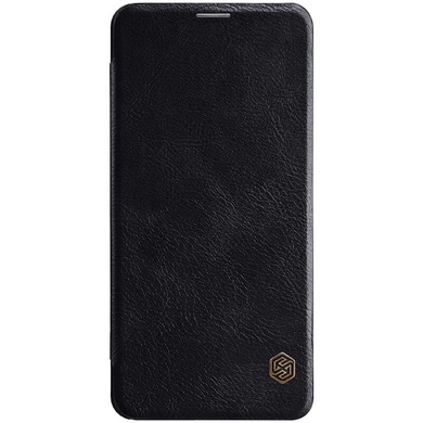 Кожаный чехол (книжка) Nillkin Qin Series для Huawei Honor Note 10 Черный