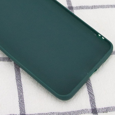 Силиконовый чехол Candy Full Camera для Apple iPhone 12 Pro Max (6.7") Зеленый / Forest green