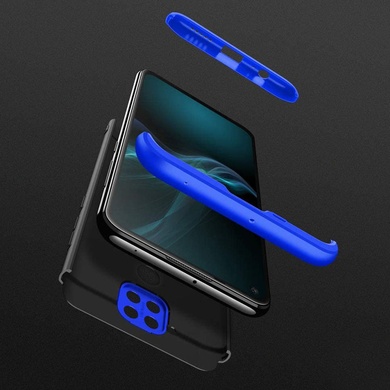 Пластиковая накладка GKK LikGus 360 градусов (opp) для Xiaomi Redmi Note 9 / Redmi 10X Синий