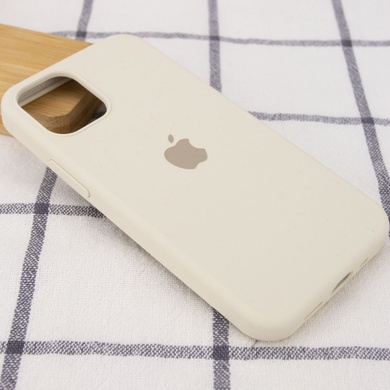 Чехол Silicone Case Full Protective (AA) для Apple iPhone 13 mini (5.4") Бежевый / Antigue White