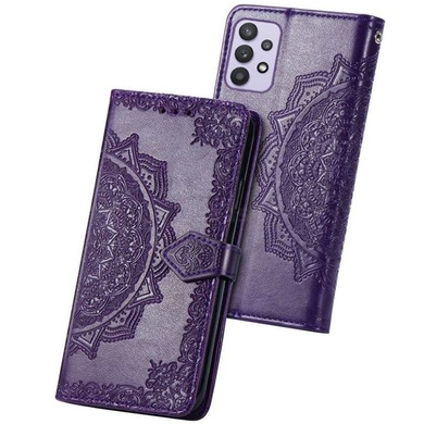 Шкіряний чохол (книжка) Art Case з візитницею для Samsung Galaxy A53 5G, Фіолетовий