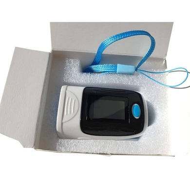 Пульсоксиметр Fingertip Pulse Oximeter 302-A Белый / Синий