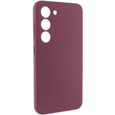 Чохол Silicone Cover Lakshmi Full Camera (AAA) для Samsung Galaxy S24+, Рожевий / Barbie pink