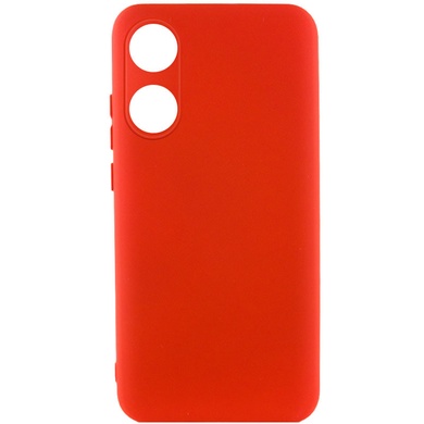 Чохол Silicone Cover Lakshmi Full Camera (AAA) для Oppo A78 4G, Червоний / Red