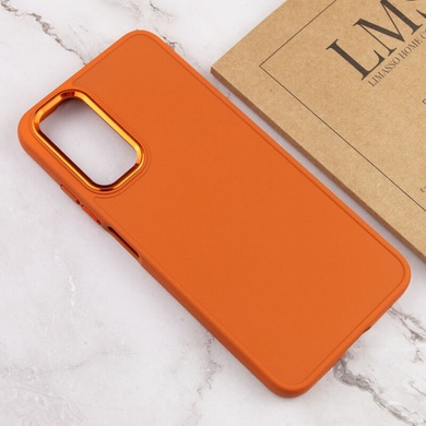 TPU чохол Bonbon Metal Style для Samsung Galaxy A13 4G, Оранжевый / Papaya