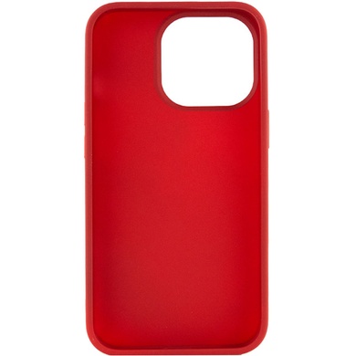 TPU чохол Bonbon Metal Style для Xiaomi Redmi Note 13 4G, Червоний / Red