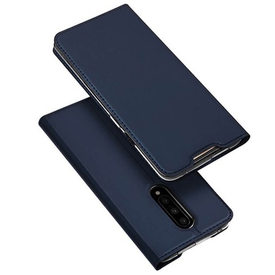 Чохол-книжка Dux Ducis з кишенею для візиток для OnePlus 7T Pro, Синій