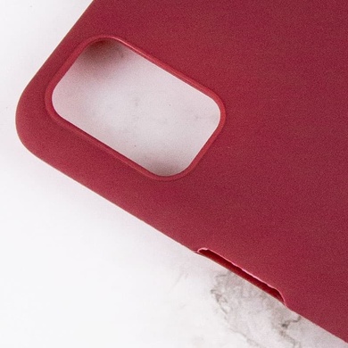 Силиконовый чехол Candy для Oppo A54s Бордовый