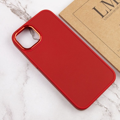 TPU чехол Bonbon Metal Style для Apple iPhone 12 Pro / 12 (6.1") Красный / Red