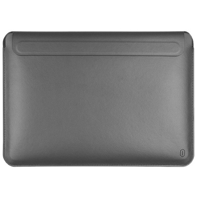 Чехол с подставкой WIWU SKIN PRO Portable Stand Sleeve 15.4" Серый