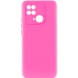 Чехол Silicone Cover Lakshmi Full Camera (AAA) для Xiaomi Redmi 10C Розовый / Barbie pink