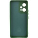 Чохол Silicone Cover Lakshmi Full Camera (A) для Xiaomi Poco F5 / Note 12 Turbo, Зелений / Dark Green