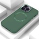 TPU чехол Bonbon Metal Style with MagSafe для Apple iPhone 15 Pro (6.1") Зеленый / Pine green