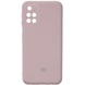 Чехол Silicone Cover Full Camera (AA) для Xiaomi Redmi 10 Серый / Lavender