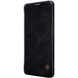 Кожаный чехол (книжка) Nillkin Qin Series для Huawei Honor Note 10 Черный