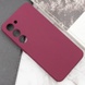 Чехол Silicone Cover Lakshmi Full Camera (AAA) для Samsung Galaxy S24+ Фиолетовый / Amethyst