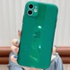 Чохол TPU Glossy Line Full Camera для Apple iPhone 12 (6.1"), Зелений