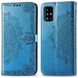 Шкіряний чохол (книжка) Art Case з візитницею для Samsung Galaxy A71, Синій